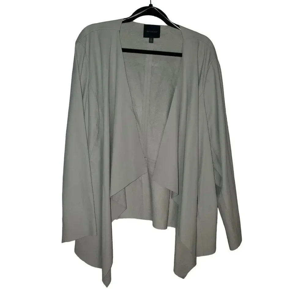 The Limited Wrap Jacket 3x faux Leather
